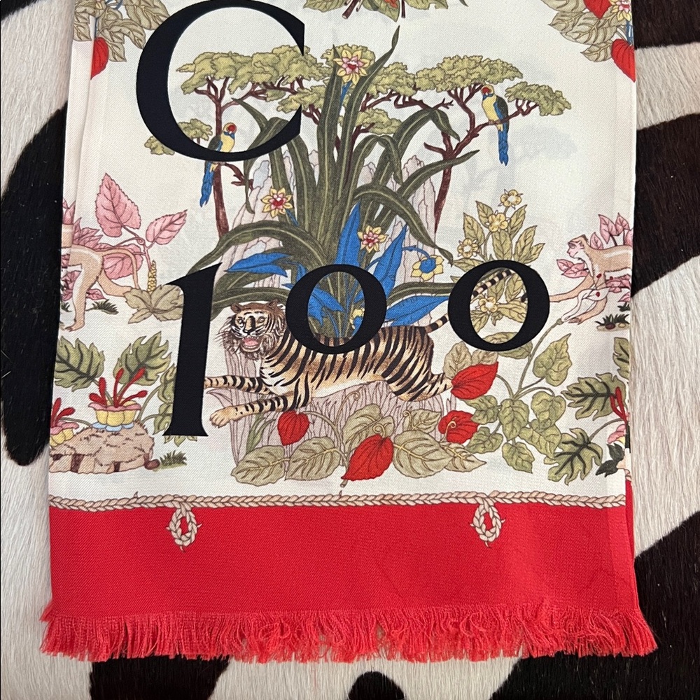 Authentic Rare Gucci 100th Anniversary Silk Scarf - Picture 7 of 7
